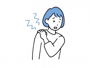肩こり　女性