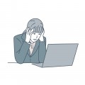 頭痛　女性　デスクワーク