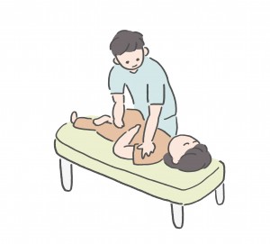 矯正　イラスト