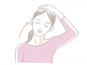 首　ストレッチ